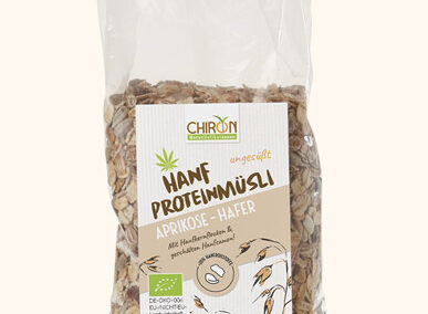 Hanf-Proteinmüsli Aprikose-Hafer